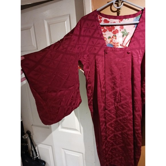 Vintage Japanese Square Neck Michiyuki Haori Kimono Jacket. Size M - Picture 4 of 11